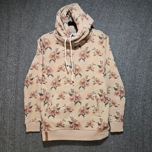 Ampersand Avenue Single Hood Women's Sweatshirt Sz Medium Light Brown NWT